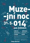 Muzejní noc pod Ještědem 2014 - plakát